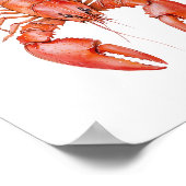 Crawfish Coquette Bow Crawfish Boil Lobster Cajun Poster (Ecke)
