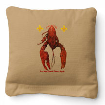 Crawfish Cornhole Bag