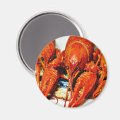 Crawfish Crawdds Craytfish Magnet (Vorderseite/Rückseite)