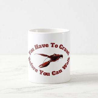 Crawfish Crawl vor dem Design Kaffeetasse