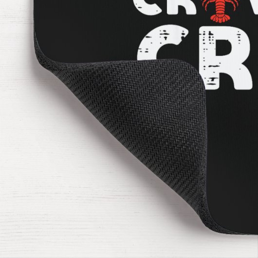 Crawfish Crew Funny Crayfish Cajun Matching Men Wo Mousepad (Ecke)