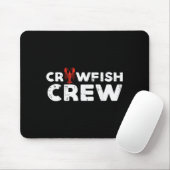 Crawfish Crew Funny Crayfish Cajun Matching Men Wo Mousepad (Mit Mouse)