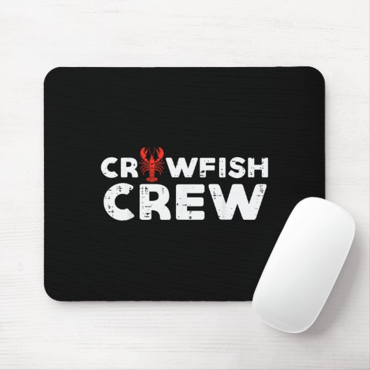 Crawfish Crew Funny Crayfish Cajun Matching Men Wo Mousepad (Mit Mouse)