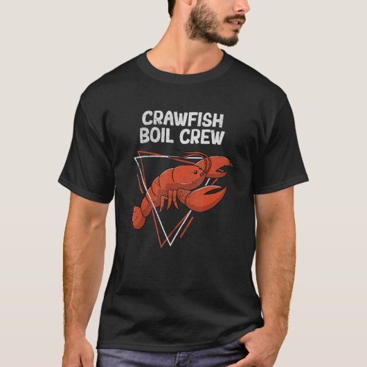 Crawfish Crew Liebe Crayfish Texas Crawfish C T-Shirt (Vorderseite)