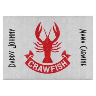 Crawfish Cutting Board Schneidebrett