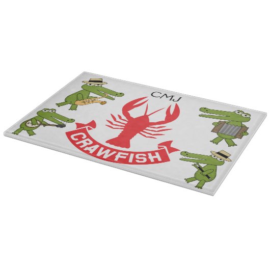 Crawfish Cutting Board Schneidebrett (Ecke)