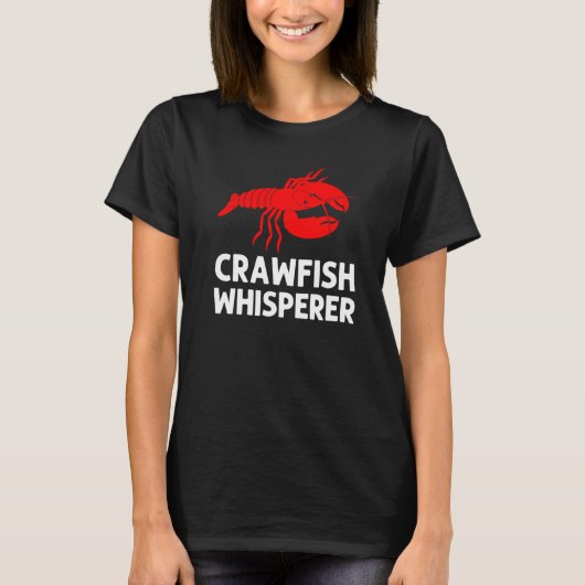 Crawfish Damen Crayfish Crawfish Essende T-Shirt (Vorderseite)