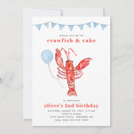 Crawfish Einladung zum Geburtstag | Crawfish Party