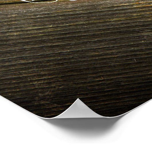 Crawfish Fleur-De-Lis Poster (Ecke)