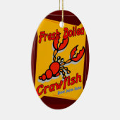 Crawfish, frisch gekocht keramikornament (Rechts)