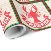 CRAWFISH Gift Wrap ... : ) Geschenkpapier (Rolleneckpunkt)
