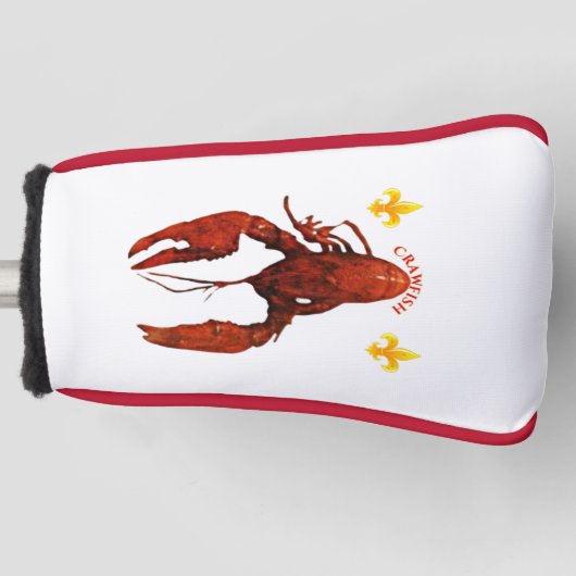 Crawfish Golf Head Cover Golf Headcover (Vorderseite)