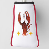 Crawfish Golf Head Cover Headcover (Rotieren 90)