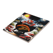 Crawfish Hot Tube Fliese (Seite)