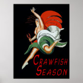 Crawfish Jahreszeit, Tanzfreude Poster (Vorne)