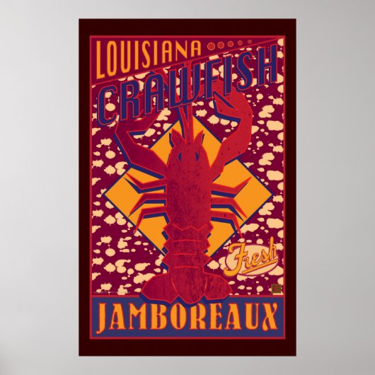 Crawfish Jamboreau-Poster Poster (Vorne)