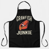 Crawfish Junkie Schürze (Vorderseite)