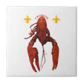 Crawfish Keramik Tile Fliese (Vorderseite)