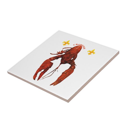 Crawfish Keramik Tile Fliese (Seite)