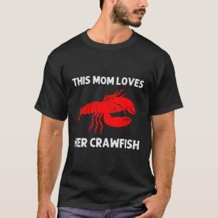 Crawfish Mama Krebse Kraubfisch Eislaufen T-Shirt