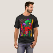Crawfish Mardi Gras Karnival Celebration T-Shirt (Vorne ganz)