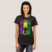 Crawfish Mardi Gras Retro Mudbug Carnival Parade M T-Shirt (Vorne ganz)