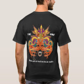 Crawfish Mardi Gras Who Da King bitte Notizen anse T-Shirt (Rückseite)