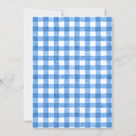 Crawfish Meeresfrüchte Boil Kinderdusche Einladung (Rückseite)