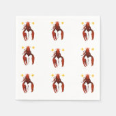 Crawfish Napkins Serviette (Vorderseite)