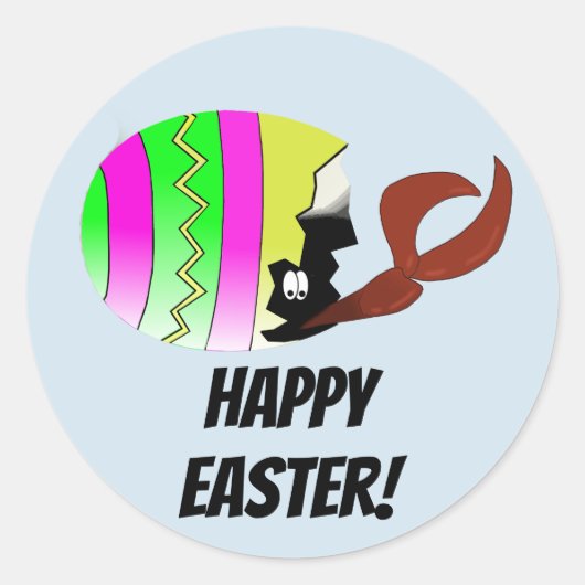 Crawfish Osterei Louisiana Cajun Stickers (Vorderseite)