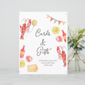 Crawfish Party Cards & Gifts Sign (Stehend Vorderseite)
