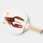 Crawfish Ping Pong Paddle Tischtennis Schläger (Seitenansicht)