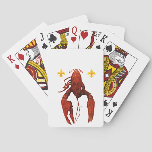 Crawfish Playing Cards Spielkarten (Rückseite)