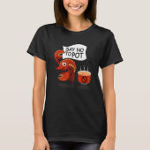 Crawfish Pub sagen Nein zu Pot Lobster Festival Se T-Shirt (Vorderseite)