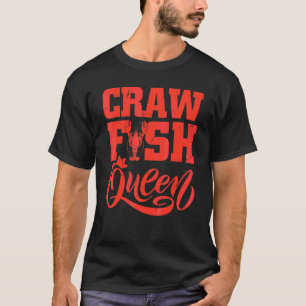 Crawfish Queen Louisiana Crawfish Frauenfische T-Shirt