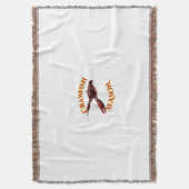 Crawfish-Saison Decke (Vorderseite Vertikal)