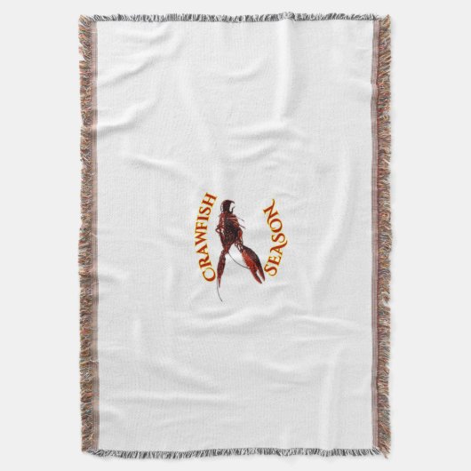 Crawfish-Saison Decke (Vorderseite Vertikal)