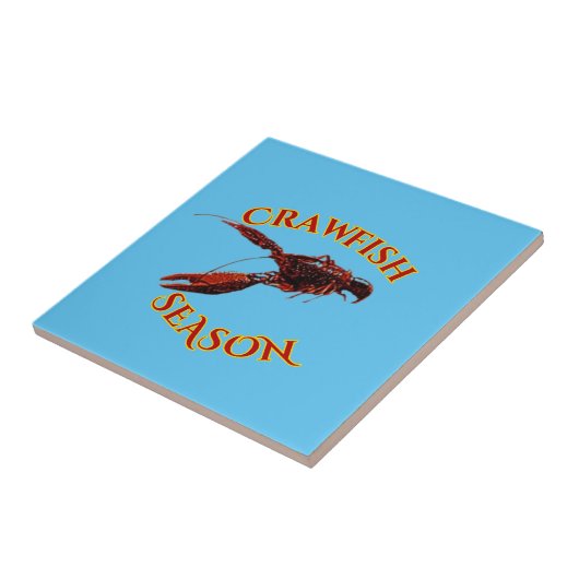 Crawfish-Saison Fliese (Seite)