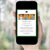 Crawfish Seafood Boil 3 Foto Graduation Party Einladung