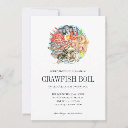 CRAWFISH Seafood Boil Party (Vorderseite)