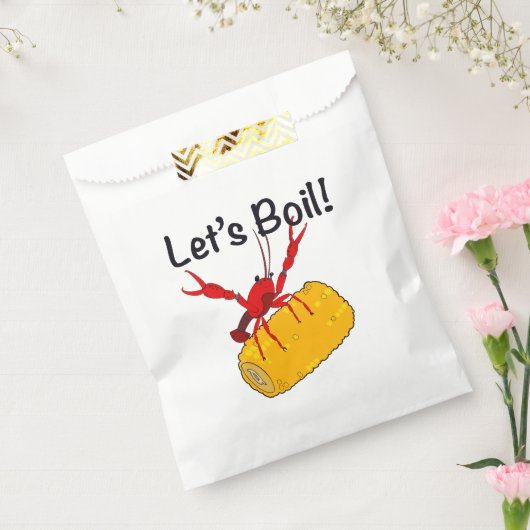 Crawfish Seafood Booking Gefallen Flaggen Geschenktütchen (Versiegelt)