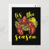 Crawfish Season Boil Crayfish Kochen Hummer Postkarte (Vorne/Hinten)