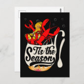 Crawfish Season Boil Funny Crayfish Hummer essen Postkarte (Vorne/Hinten)