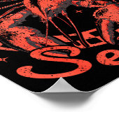 Crawfish Season Crawfish Boil Lobster Cajun Men Wo Poster (Ecke)