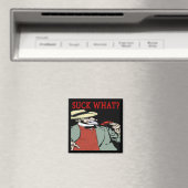 Crawfish " Sind zum Kotzen Was" ? Comischer Cartoo Magnet (In Situ (Geschirrspüler))