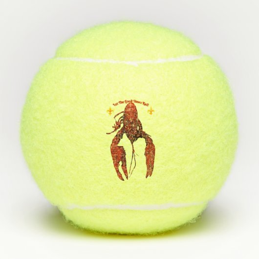 Crawfish Tennis Ball (Vorderseite)