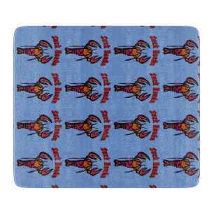 Crawfish Tile Vintag Style Schneidebrett