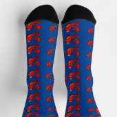 Crawfish Time Socken (Oben)