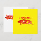 Crawfish Trails I Feiertagskarte (Vorne/Hinten)