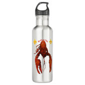 Crawfish Wasserflasche Edelstahlflasche (Vorderseite)